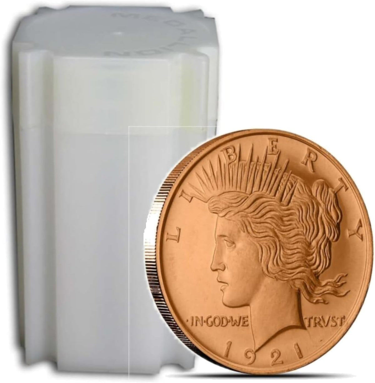 Unique Metals Walking Liberty 1 oz .999 Copper Rounds - Peace Dollar