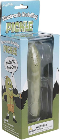 Archie McPhee Yodeling Pickle musical toy, multi-colored novelty gift
