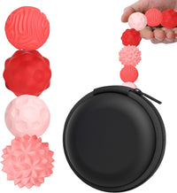 BUSOHA Silicone Magnetic Fidget Balls - Red / 1.2 Inch