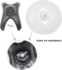 Hermit Crabs Wheel Toy, Hamster Running Wheel Toys - Small / Black - image 3