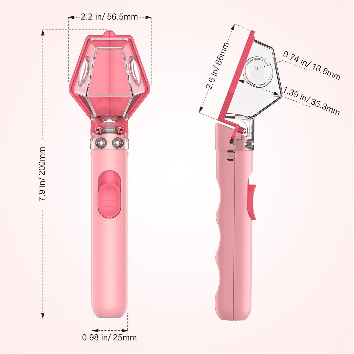 Bug Catcher for kids 6X Magnifier - Pink / 1 - image 3