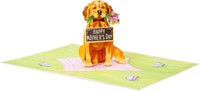 Happy Mother's Day Dog Pop Up Card - 5" x 7"