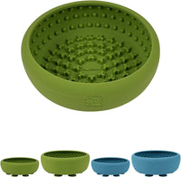 Dog Lick Bowl for Dogs S, Lick Mat, Dog Slow Feeder – Essentials for Dogs - Small / GREEN