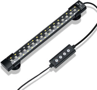 hygger 24/7 Mode Submersible Aquarium LED Light - 12in 8W