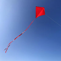 In the Breeze 3325, Coconut 30 Inch Diamond Kite, Solid White - Cherry - image 3