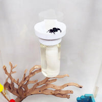 Jumping Spider Water Dispenser, Magnetic Hanging Feeder - White / 10ML