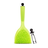 Michel Mercier Pet Detangling Brush - Fine or Normal Fur - Cat & Dog Brush for Grooming, Detangling & Deshedding - 1 pc