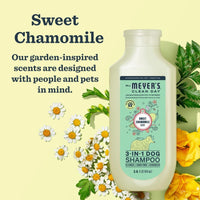 MRS. MEYER'S Clean Day Dog Deodorizing Spray, White Peach Scent - Sweet Chamomile / 14oz (Pack of 3) - image 3