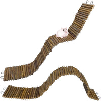 2-Pack Rat Bendy Long Suspension Bridges 19.7 x 2.7 Inch Hamster - 2PCS 19.7x2.7in