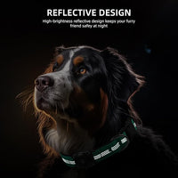 Upgraded AirTag Dog Collar, IP68 Waterproof Air Tag Dog Collar Holder, Reflective, Ultra-Durable, Comfortable Padded, Heavy Duty Dog Collars for Small Medium Large Dogs (S (10.6"-13.6"), Teal)