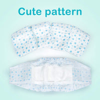 Male Dog Diapers Absorbent Belly Bands for Male Dogs S – Essentials for Dogs - Male Wraps-XS-26pc - image 2