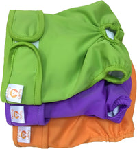 PETTING IS CARING Dog Diapers Washable & Reusable Female and Male Dog - M / Solid
