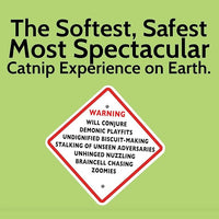 Fiend Catnip + Silvervine for Cats & Kittens Safety-Cut Premium Fine Cat Nip Blend with Vegan Silvervine + Sticker – Ultra Potent, North American – 1 Cup (34.5g) Go Ahead, Create a Monster!