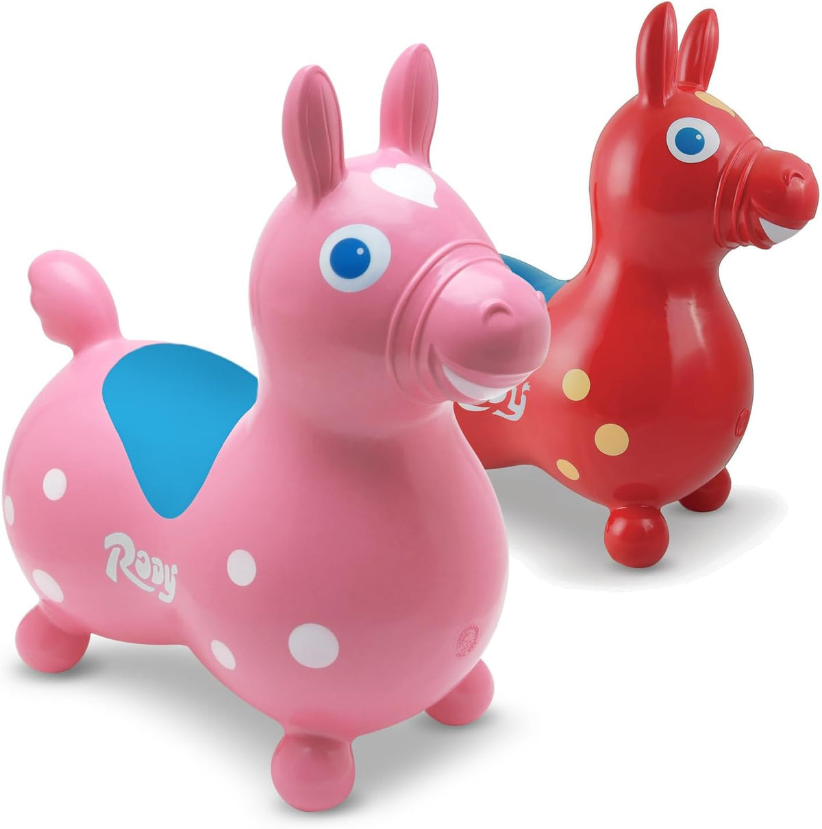 GYMNIC Rody bounce horse ride-on toy for toddlers in pastel pink - view 4
