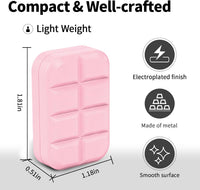 Fidget Toys Adults Magnetic Desk Toy Metal Fidgets Slider - Chocolate Pink - image 2