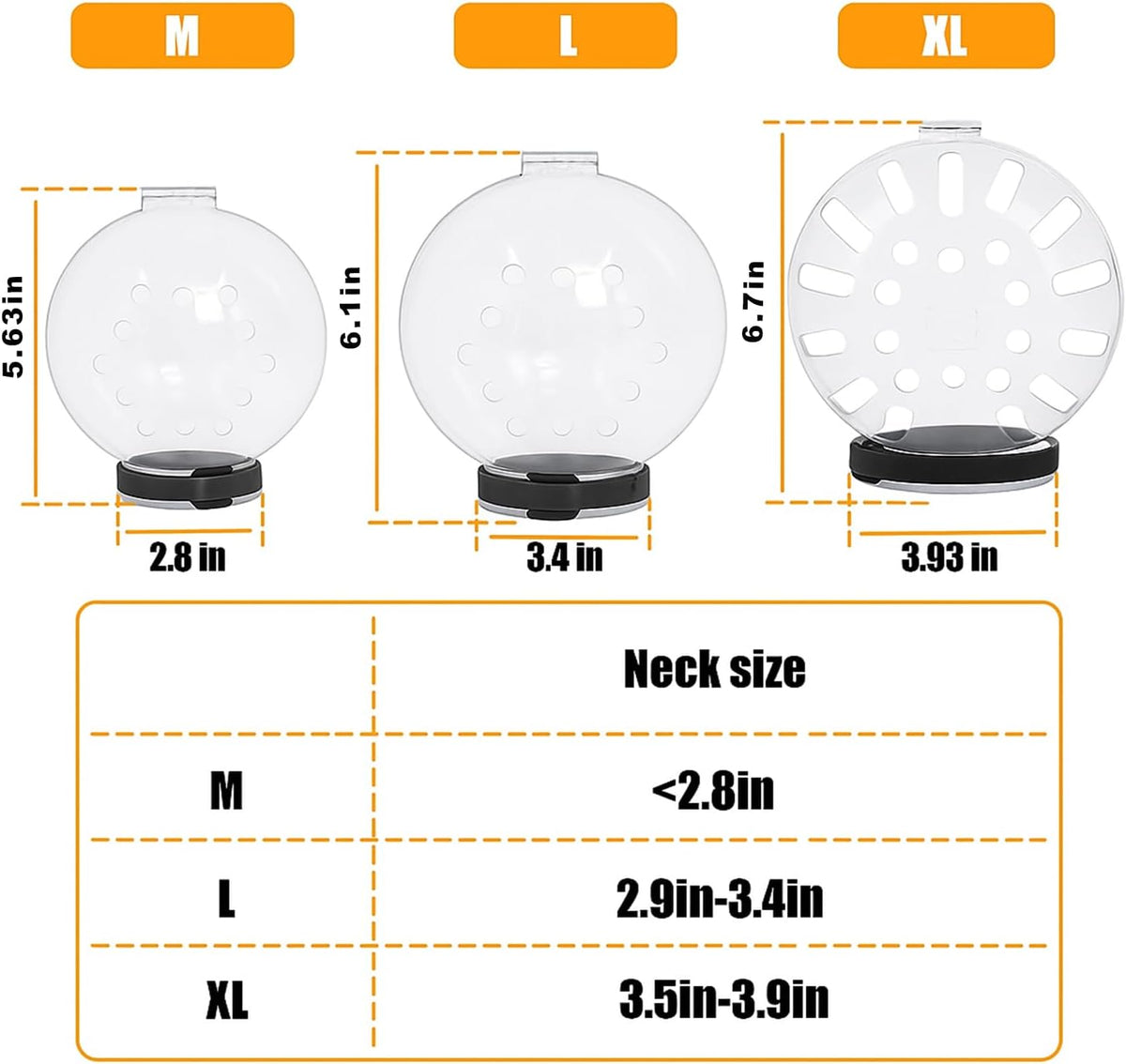 Cat Transparent Muzzle with Breathable Hood - XL - image 2