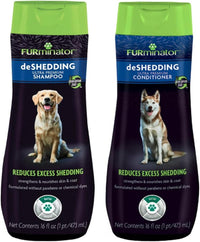 Furminator Deshedding Ultra Premium Shampoo & Conditioner Bundle.