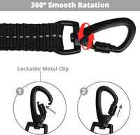 Long Dog Leash 15 FT: Heavy Duty Rope Leashes for Dogs Training - dark grey / 10ft*1/3'' - image 4
