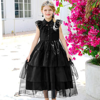 Princess Anna Costume Dress up Accessories for Girls Anna Cosplay - Black - image 3