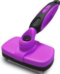 Deshedding Dog Brush for Shedding - Purple