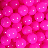 Ball Pit Balls for Kids, Plastic Refill 2.2 Inch Balls - Pink