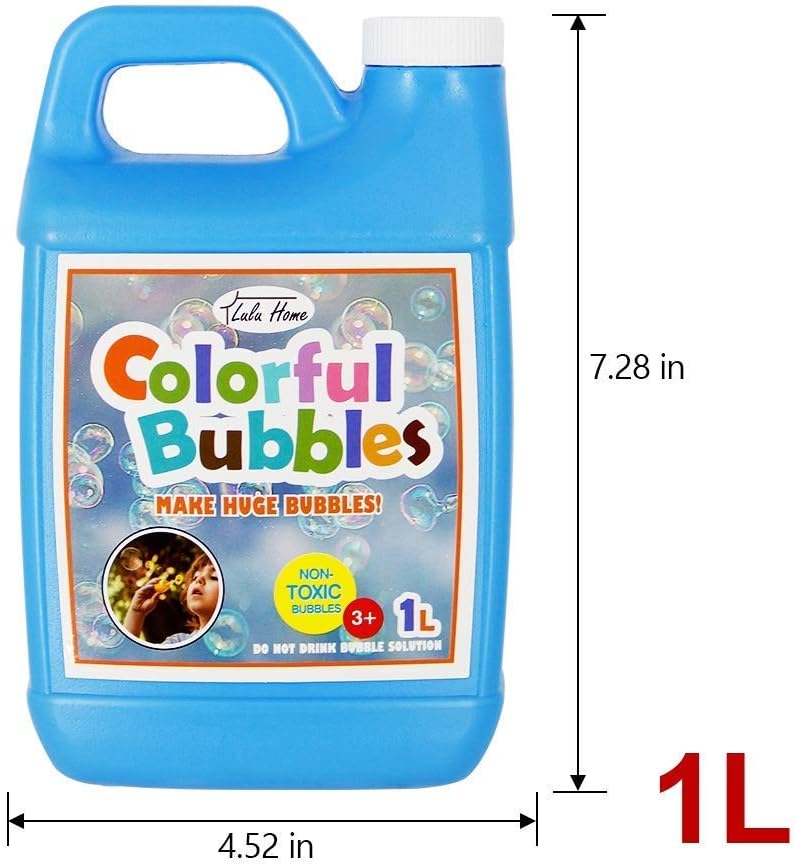 Lulu Home 33.8 OZ/1 L Concentrated Bubble Solution - Sky Blue - image 2
