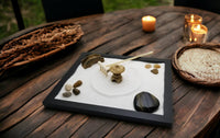 Zen Sand Garden for Desk with Rake, Rocks and Figures – Fun for Kids & Family - image 3