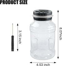 Large Piggy Banks for Adults, Digital Counting Money Jar - Sliver - image 2