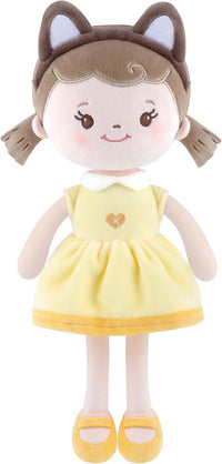 GAGAKU soft baby doll in a floral print rag doll style for toddlers - view 9