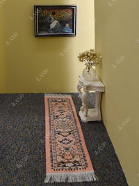 iLAND Dollhouse Rug 1/12 Scale Woven Miniature Carpet 2pcs Fragrance – Fun for Kids & Family - 2pcs Fragrance - image 3