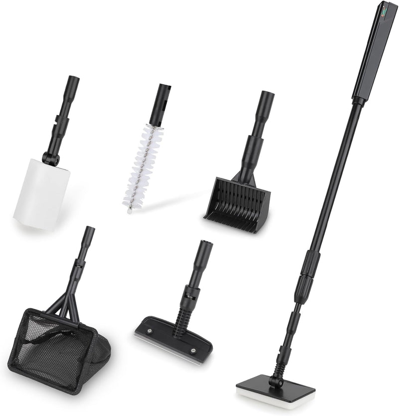 hygger 6-in-1 Aquarium Cleaning Tools - Medium