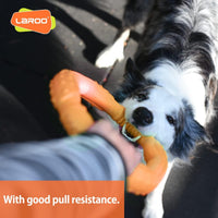 LaRoo Dog Flying Ring Toys, Floating Flying Disc Toys - Orange-L - image 4