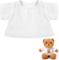 Litherr S blank sublimation stuffed animal shirt for 8-12 inch plush bears - view 3