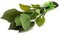Silk Aquarium Plants, 12 Inch Artificial Silk Plants Decorations – Essentials for Fish - Green / 2 Pack - image 4