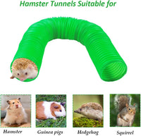 Plastic Hamster Tunnels, Small Animal Tubes - 【Green】 / 【1 PCS】 - image 4