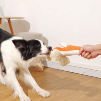 Tug of War Dog Toy, Crinkle Dog Toys for Large Dog - Fox - image 4
