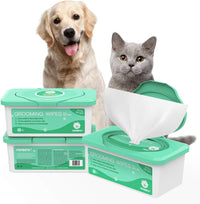 Pet Wipes for Dogs & Cats - Aloe Vera / 1 Box-100 Count