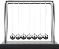 QLKUNLA Newtons Cradle Balance Balls Science Physics Gadget Desktop - 7 Beads - image 3