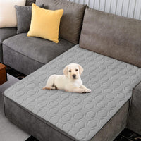 Tcksstex Waterproof Blanket Couch Cover for Dogs Pet Bed Protector – Essentials for Dogs - Light Grey / 52x82Inch (Pack of 1) - image 2