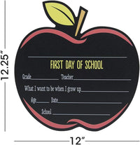 Canopy Street first and last day of school dry erase sign set in notebook design, 10 x 12 inches - view 15