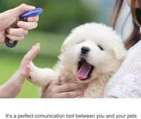 Clicker Training for Dogs, [4 Pcs, Multi-Color] Dog Clicker for Training, Clicker Dog Training with Wrist Strap, Clicker for Pets, Dog Clicker Perfect for Dog Cat Horse Behavioral Training