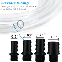 400GPH Submersible Pump with 5 ft Tubing – Essentials for Fish - 800 GPH - image 4