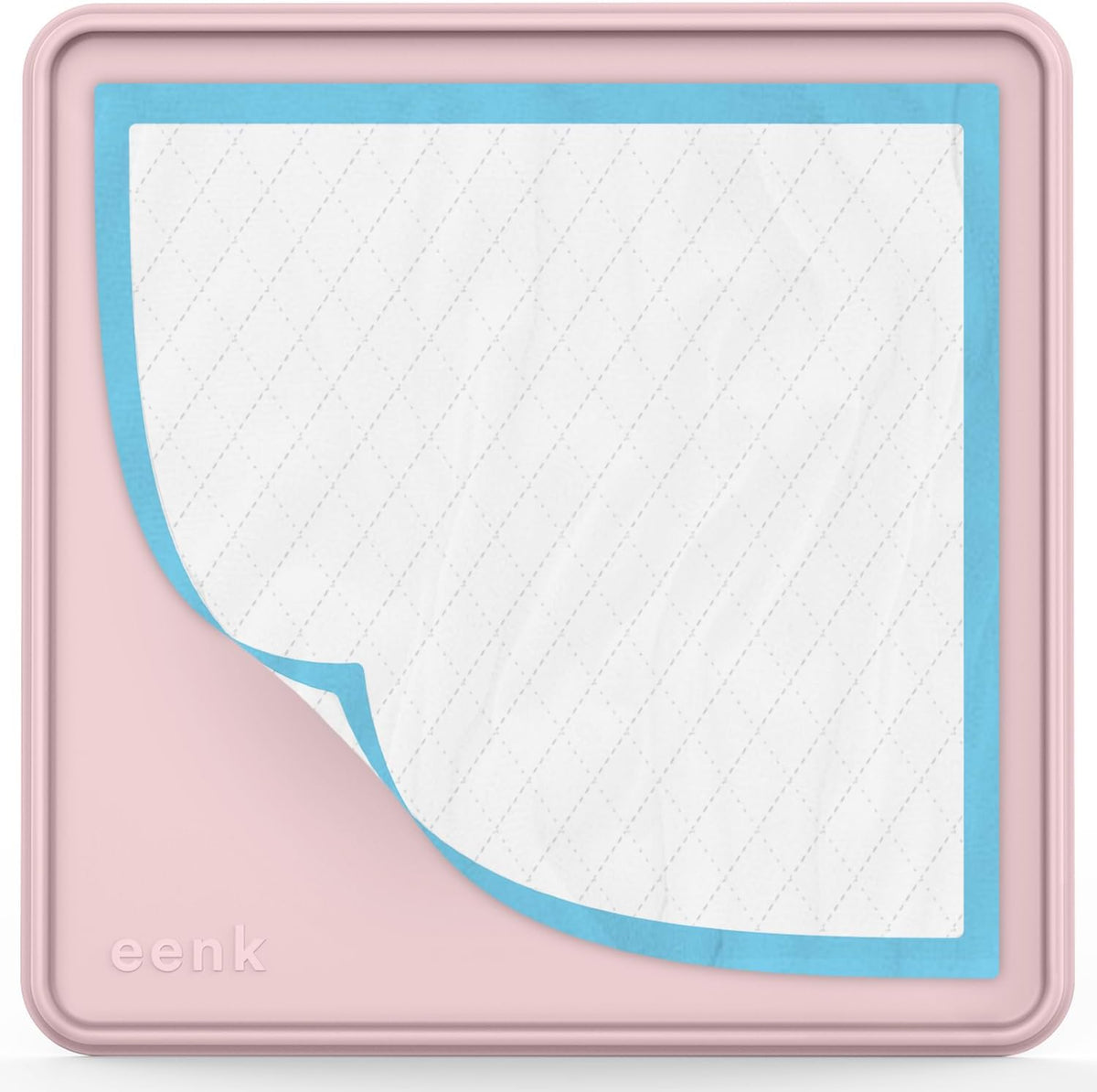 Pee Pad Tray Holder for Dogs - Large / Pink
