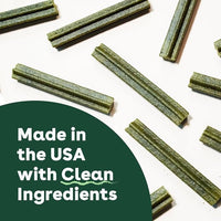 Pupford Dental Chews for Dogs, All-Natural 4-Inch Sticks for Plaque, Tartar & Bad Breath, Grooved Texture, Limited Ingredients, Made in USA (30 Count)