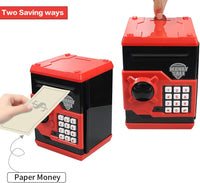 HUSAN rose gold electronic ATM piggy bank for kids with password keypad - view 37