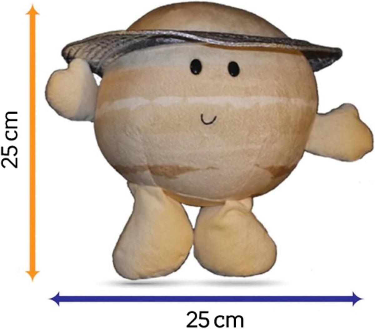 Celestial Buddies Saturn Buddy, 10" Soft Stuffed Plush - image 3