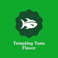 Greenies Feline Adult Dental Cat Treats, Tempting Tuna Flavor, 9.75 oz. Tub