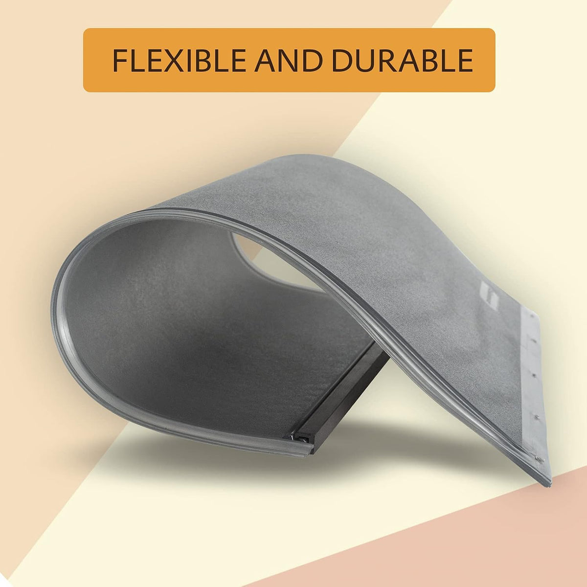 AMZOO Large Replacement Dog Door Flap PetSafe 16 7/8” x 10 1/8” - Matte Gray / Extra Large / 1 - image 2