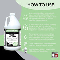 Odorcide Odor Eliminator Concentrate: Odor Eliminator for Strong Odor - Fresh Scent / 64 oz - image 2