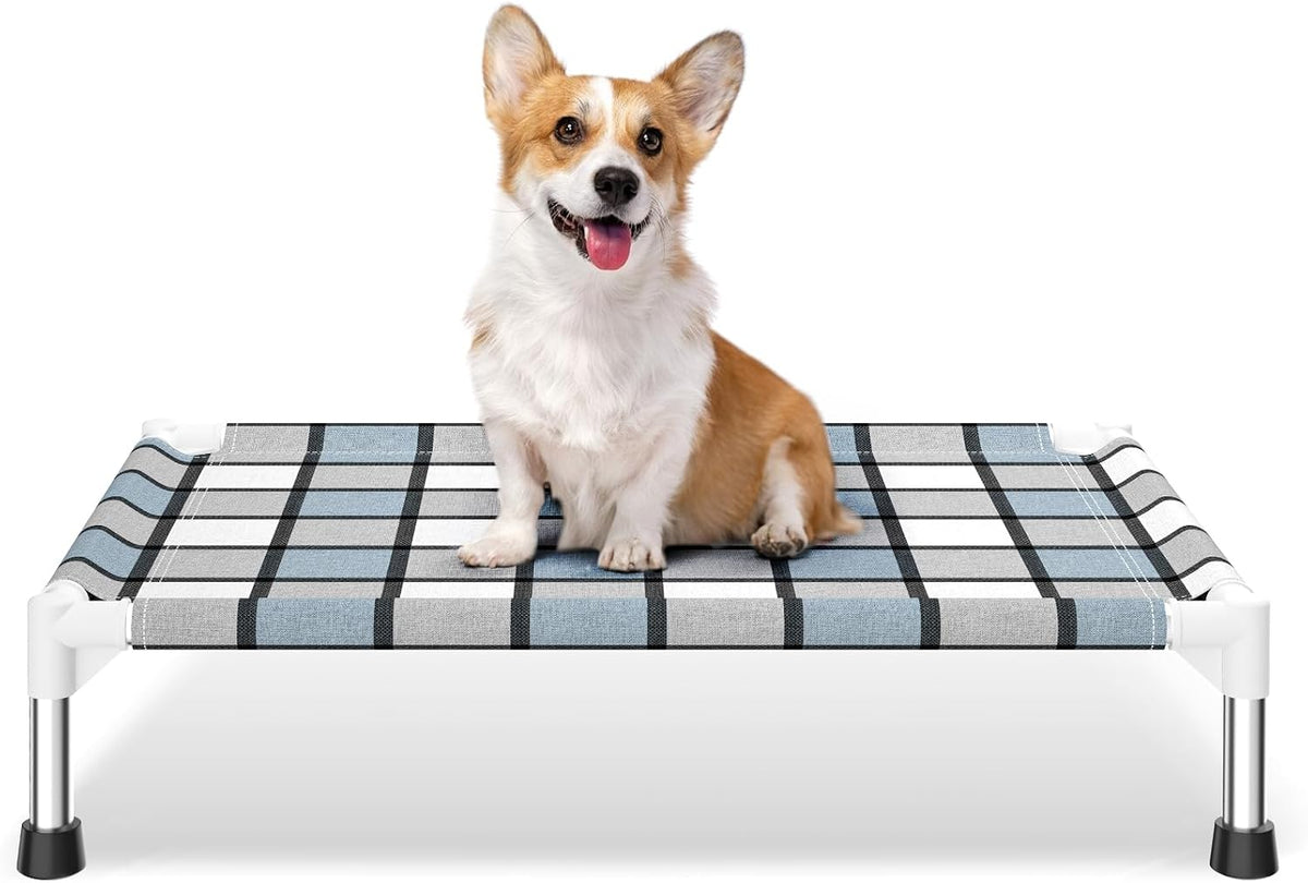 Caghash Elevated Outdoor Raised Dog Bed - Standard - Small Plus